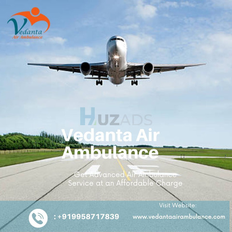 Take Modern ICU Setup by Vedanta Air Ambulance Service in Varanasi - 1