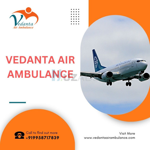 Choose Vedanta Air Ambulance Service in Ranchi to Reach you Safely - 1