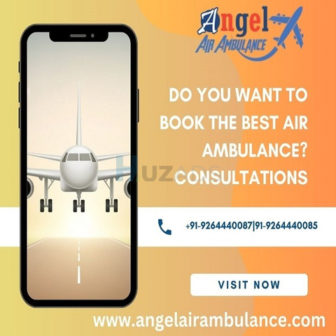 Angel Air Ambulance Service in Ranchi is Available to Help Patients - 1