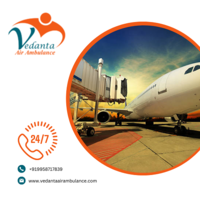 Use Vedanta Air Ambulance Service In Raigarh With Reliable Medical Unit