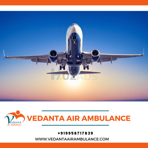 Receive Vedanta Air Ambulance Service In Surat With Intensive Care - 1