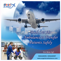 Angel Air Ambulance in Guwahati is providing risk-free rehabilitation