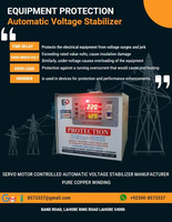 Voltage Stabilizer servo motor controlled low volt problem solved 03008573337 copper winding avr - 1