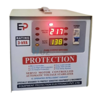 Voltage Stabilizer servo motor controlled low volt problem solved 03008573337 copper winding avr - 2