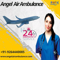 Hire Advanced Angel Air and Train Ambulance in Siliguri with Life-Care Healthcare Assistance