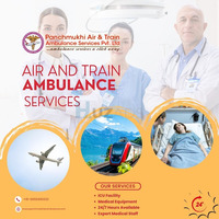 Find High-Tech Air and Train Ambulance Services by Panchmukhi in Gaya